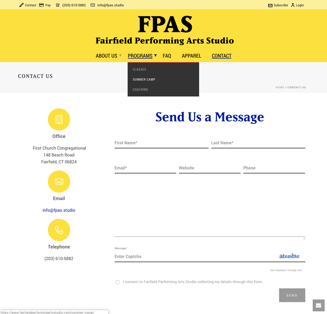 FPAS Contact